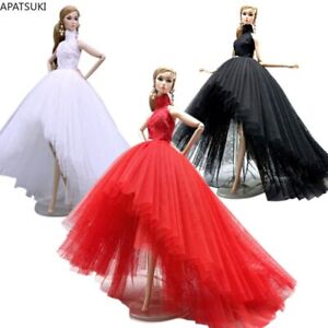 High Fashion Lace Wedding Dress for 11.5" Doll Outfits Clothes Gown 1:6 Dolls