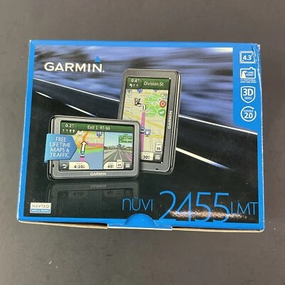 GARMIN NUVI 2455LMT Portable GPS Navigation System 4.3" LCD TESTED - Image 1 of 4