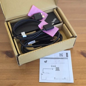 Lenovo ThinkPad Thunderbolt 4 Docking Station 300W 40B00300US Workstation Dock - Picture 1 of 7