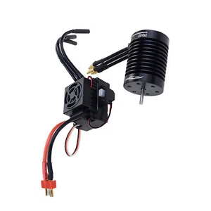 Waterproof Aluminum F540 4370KV Motor With 60A ESC Combo Set for 1/10 RC Car - Picture 1 of 10
