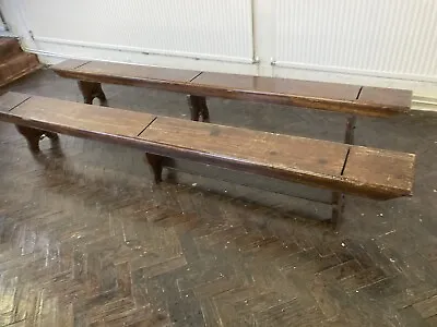 Antique Church Bench Seat Pew • 120.79£