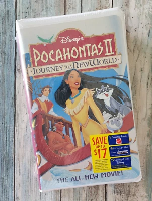 Pocahontas II Journey New World VHS NEW SEALED Walt Disney Home Video - Image 1 of 4