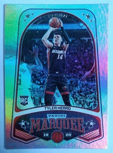 TYLER HERRO 252 PANINI CHRONICLES MARQUEE FOIL RC ROOKIE 2019-20 - Imagen 1 de 2