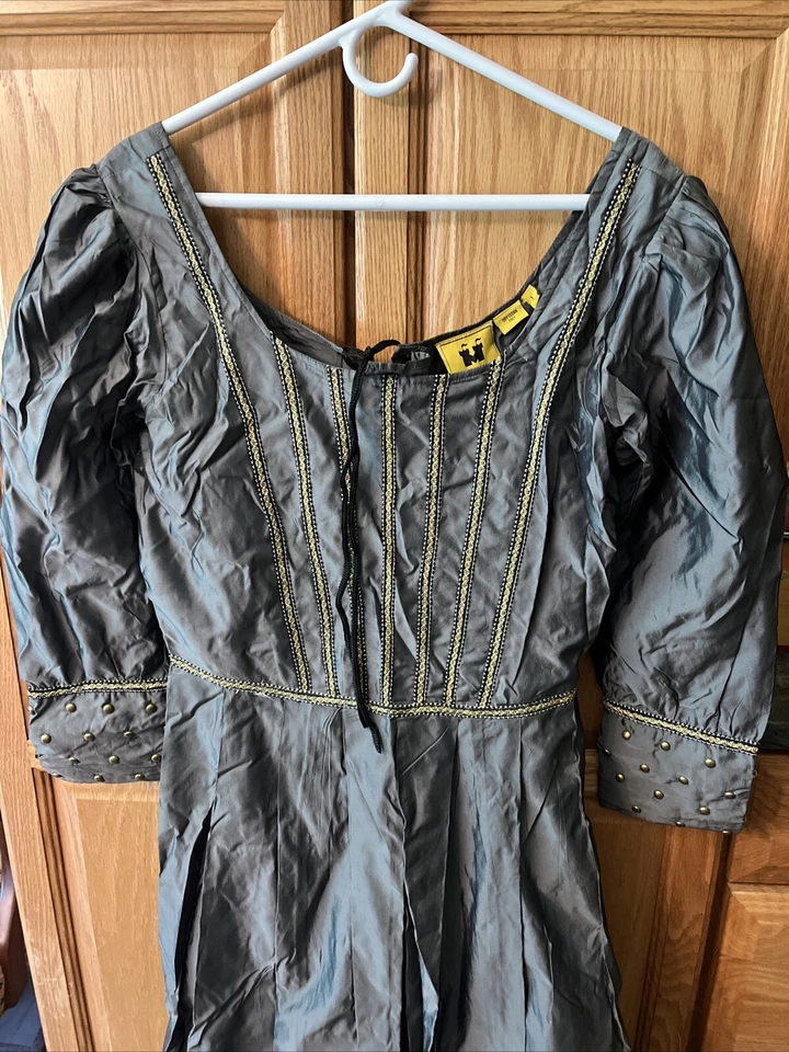 Vestido Renacimiento Lg Verde Limitado Museum Replicas Foto 1 de 4