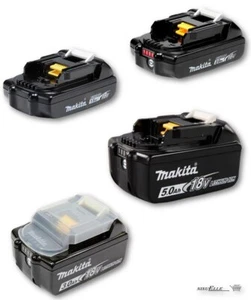 Makita Original Ersatz Akku 18 V 5,0 / 3,0 / 2,0 / 1,5 Ah Li-Ion LED - Bild 1 von 9