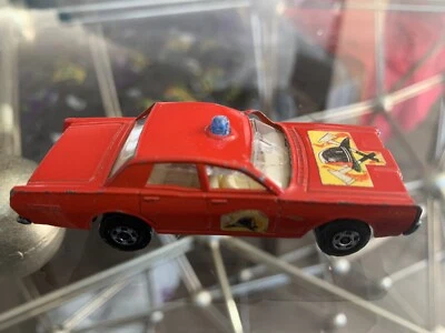 VINTAGE LESNEY MATCHBOX 1-75 SERIES SUPERFAST No.59 MERCURY FIRE CHIEF NICE! - Image 1 of 4