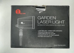 1 By One Garden Laser Light moving Projection lighting for trees walls - Picture 1 of 4