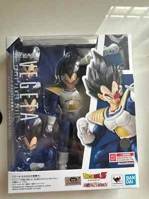 Figura de acción Bandai S.H.Figuarts Dragon Ball Z Vegeta 24000 Power Level juguete SHF Foto 1 de 4