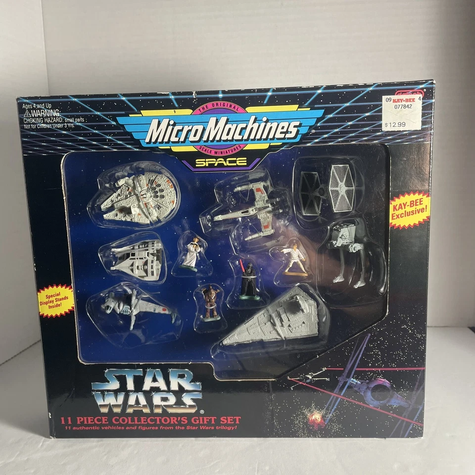 Star Wars Micro Machines 11pcs Collectors Gift Set / Galoob 65847 MicroMachines