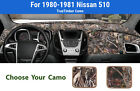 Dashboard Dash Mat Cover for 1980-1981 Nissan 510 (TrueTimber Camo)