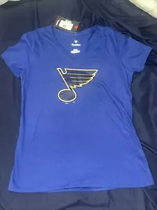 Woman’s Shirt St. Louis Blues Hockey V-Neck Size Small - Picture 1 of 4