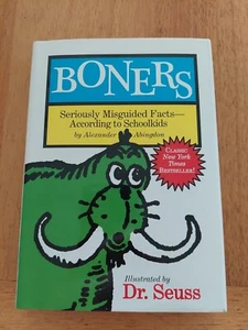Boners - Seriously Misguided Facts A. Abingdon Dr Seuss Mini HC DJ Hilarious VGC - Picture 1 of 13