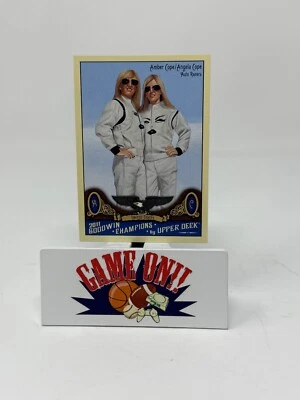 2010 Goodwin Champions Amber & Angela Cope Auto Racers Card #186 - Image 1 of 2