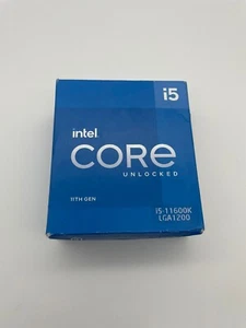 Intel Core i5-11600K Processor (4.9 GHz, 6 Cores, Socket FCLGA1200) Tray -... - Picture 1 of 2