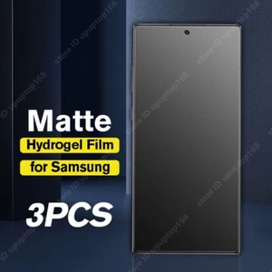 Matte Soft Hydrogel Screen Protector For Samsung S25 S24 S23 Ultra S22 S21 Film - Picture 1 of 12