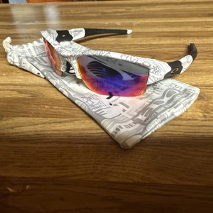 Oakley Flak Jacket Text Edition !! Sehr guter Zustand!! - Bild 1 von 6