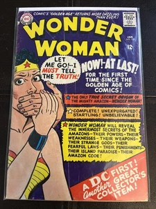 Wonder Woman #159 Origen Contado (DC Comics, Edad de Plata 1966) Edición clave y portada - Imagen 1 de 1