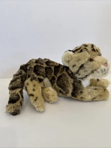 Webkinz Signature Clouded Leopard Plush No Code Smoke Free Excellent Condition - Picture 1 of 5