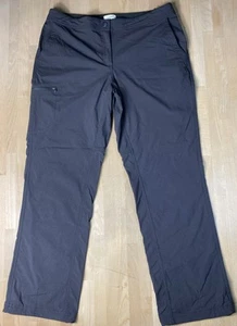 L.L. Bean Comfort Trail Hose Damen 14 Nylon Wanderhose Stretchbund - Bild 1 von 16