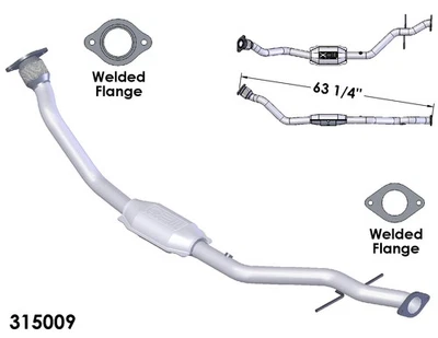 Convertidor catalítico para Pontiac Trans Sport 1997-1998 Foto 1 de 2