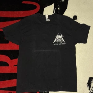 Camiseta Vintage Metallica Fan Club; Año 2000 Talla: XL Enter The Millenica - Imagen 1 de 5