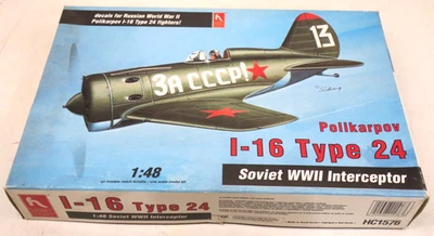 Kit Modelo Hobby Craft 1/48 Polikarpov I-16 Tipo 24 #HC1576 Foto 1 de 4