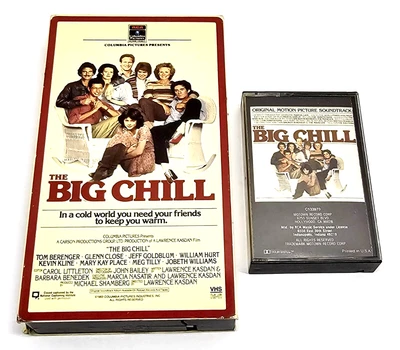 The Big Chill VHS 1987 & Original Motion Picture Soundtrack Cassette Tape 2-Lot - Image 1 of 4