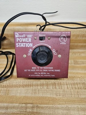 REVELL 1000 CENTRAL ELÉCTRICA HO Transformador de Tren Control de Potencia de CC con SALIDA DE CA Foto 1 de 3