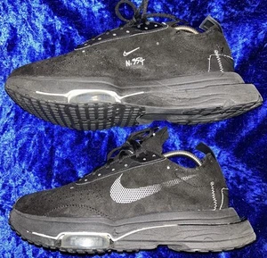 Nike N.354 Air Zoom Type Triple Black Sneakers Shoes Us 8 Eu 41 CJ2033-004 - Picture 1 of 12