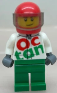 LEGO ®-Minifigur Town City Speed Record Car Driver Octan Set 951807 - cty0922 - Picture 1 of 5