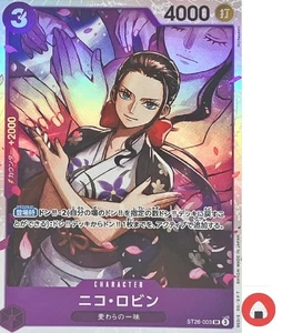 Tarjeta One Piece ST26-003 SR Nico Robin japonesa - Imagen 1 de 4