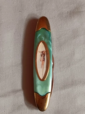 Cuchillo Pin-up Niñas Franklin Como Nuevo Coleccionables Hearst Varga Niña Octubre 1940 Foto 1 de 4