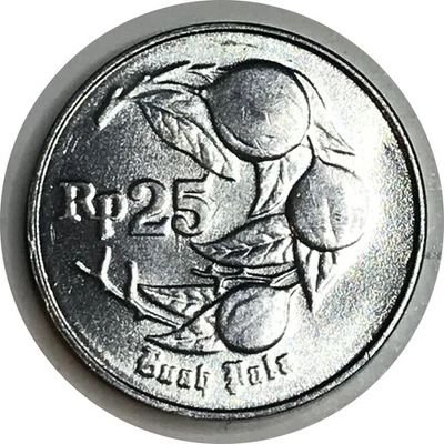 Indonesia 1994 • 25 rupiah • KM# 55 • BU UNC high grade - Image 1 of 2