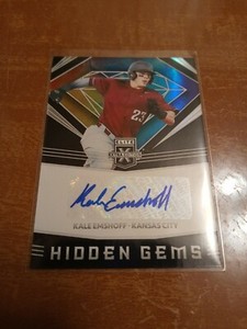 KALE EMSHOFF 2020 PANINI ELITE AUTOGRAPH AUTO 