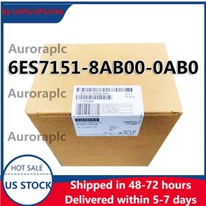 Neu Siemens 6ES7151-8AB00-0AB0 6ES71518AB000AB0 DP IM151-8 PN/DP CPU f ET200S - Bild 1 von 11