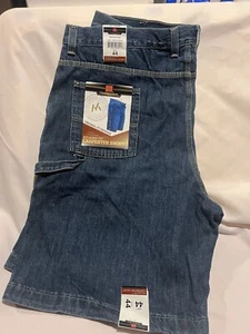 NWT~MEMBERS MARK Denim Shorts size 44 Men's Carpenter Shorts - Picture 1 of 4