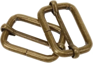 Adjustable Metal Slide Rectangle Buckle,Pack of 20 … - Picture 1 of 1