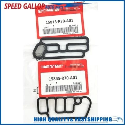 Original Cylinder Head Solenoid Gasket VTEC For Honda   15815R70A01 15845R70A01 - Image 1 of 4