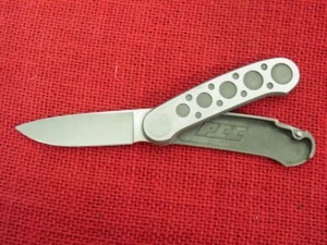Barry Wood Rotary Folder Knife Vintage Pacific Cutlery pre Benchmade - Picture 1 of 11