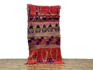 Vintage Runner Rug, Bohemian Beni Ourain Rug,Entryway Kilim Area,3x6 ft - Picture 1 of 12