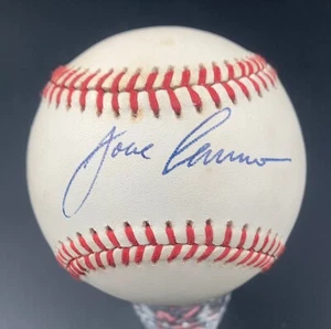 Jose Canseco Signed Autographed AL Bobby Brown baseball Nice AUTO on Nice Ball! - Picture 1 of 6