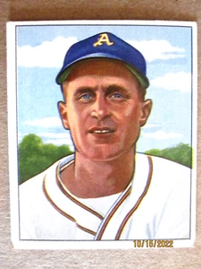 1950 BOWMAN BASEBALL CARD #159 PHILADELPHIA ATHLETICS JOE TIPTON - Picture 1 of 6