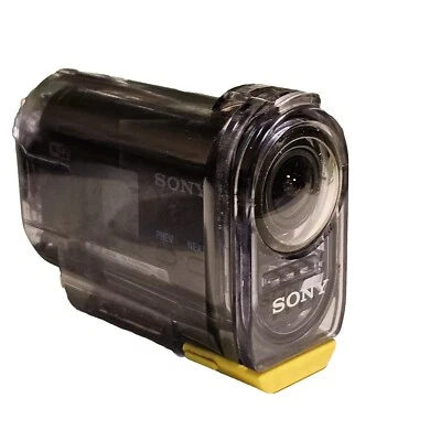 Sony Video Camera HDR-AS15 Steady Shot  Waterproof Case USB Charger Mountable  - Image 1 of 4