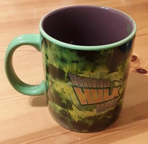 2000 MARVEL Universal's Islands Of Adventure INCREDIBLE HULK COASTER Mug - Picture 1 of 5