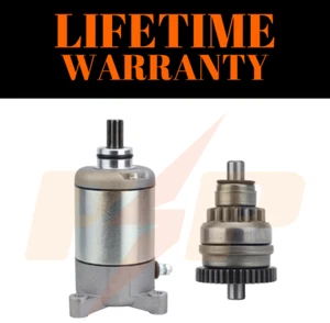 New Starter w/ DRIVE For POLARIS ATV 325 335 425 500 Sportsman Scrambler Magnum - Picture 1 of 8