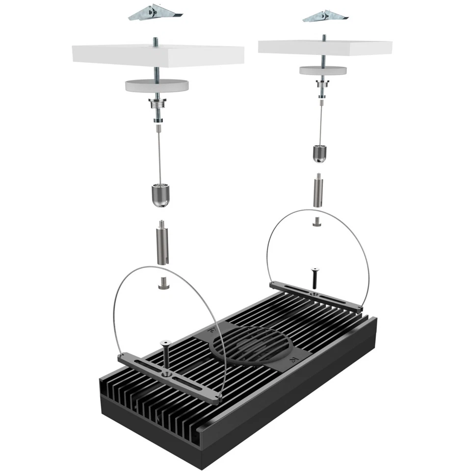 AQUAILLUMINATION AI Hydra Black Single Module Hanging Kit (All Hydra Models)