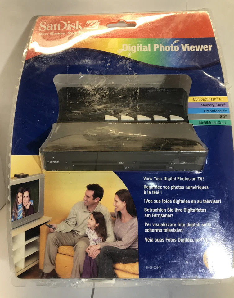 SanDisk Digital Photo Viewer SDV1-A with Remote New Factory Sealed (B) - Image 1 of 4