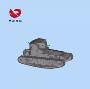 3D Printed Tank Model 1/72 British Whippet Tank Model Kit Unpainted - Picture 1 of 2