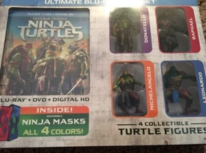 Teenage Mutant Ninja Turtles (Ultimate Blu-Ray/DVD Gift Set 2014)  NEW w FIGURES - Bild 1 von 2