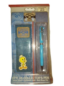 Walt Disney 1997 Looney Tunes Tweety Vogel Sammler Stift Made In The USA Blau - Bild 1 von 6